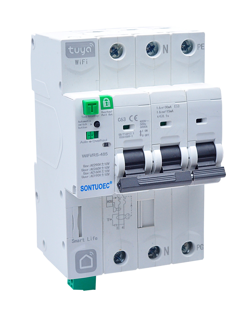 ឧបករណ៍បំបែកសៀគ្វី 4G 4G Tuya ឧបករណ៍បញ្ជាពីចម្ងាយ